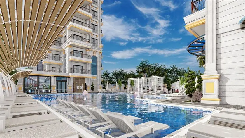 APARTMENTS FOR SALE IN LUXURY PROJECT IN MAHMUTLAR / ALANYA