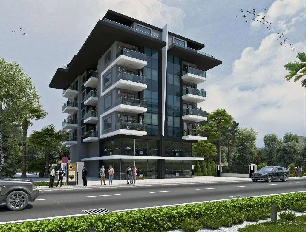 WE OFFER APARTMENTS FOR SALE IN A NEW PROJECT IN KARGICAK ALANYA