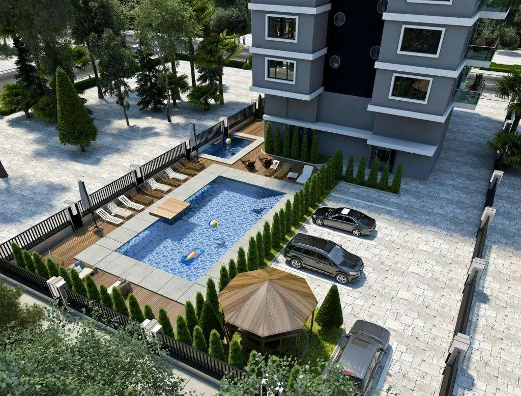 WE OFFER APARTMENTS FOR SALE IN A NEW PROJECT IN KARGICAK ALANYA