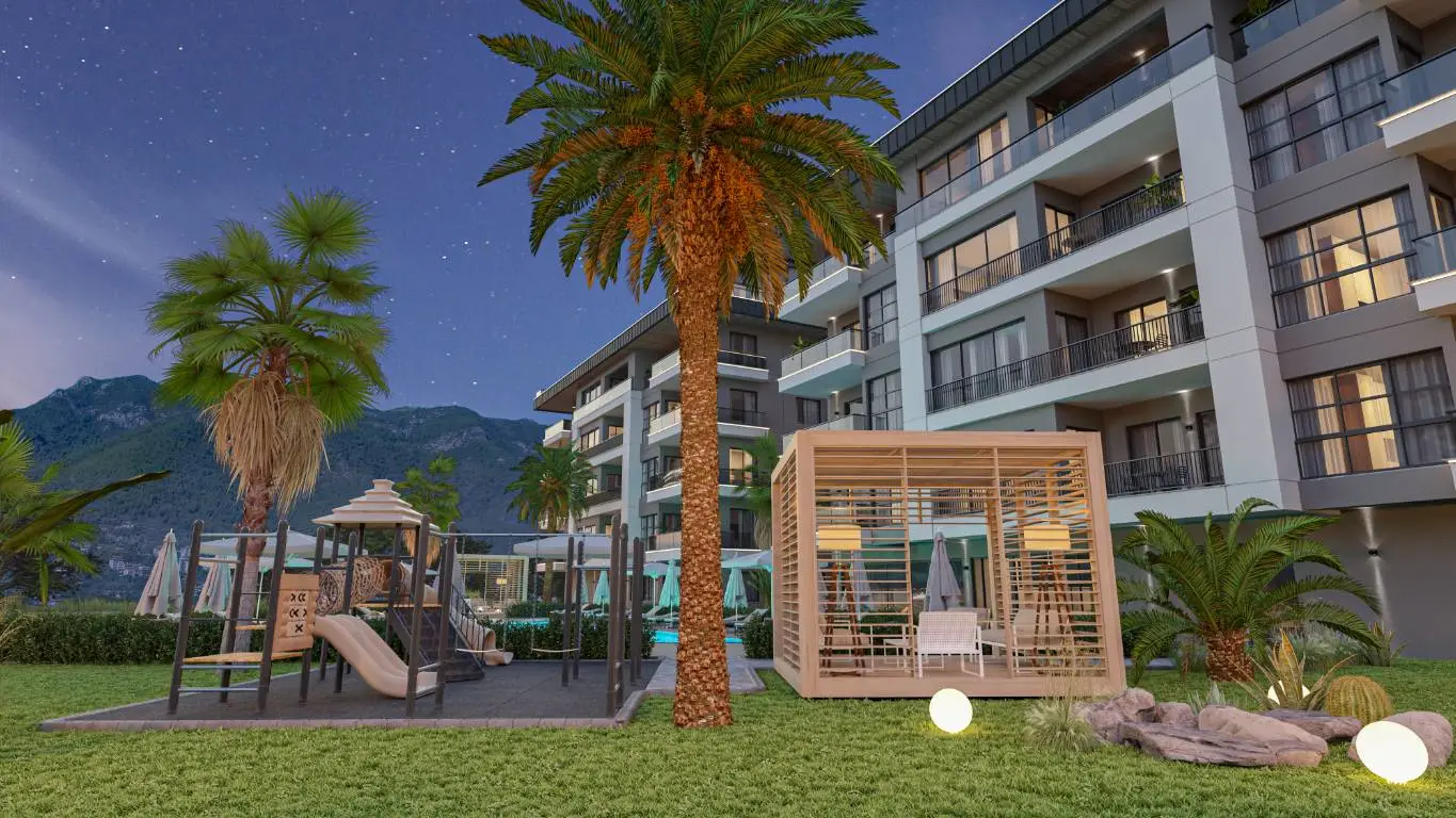 APARTMENTS FOR SALE IN A NEW PROJECT IN UPPER OBA ALANYA