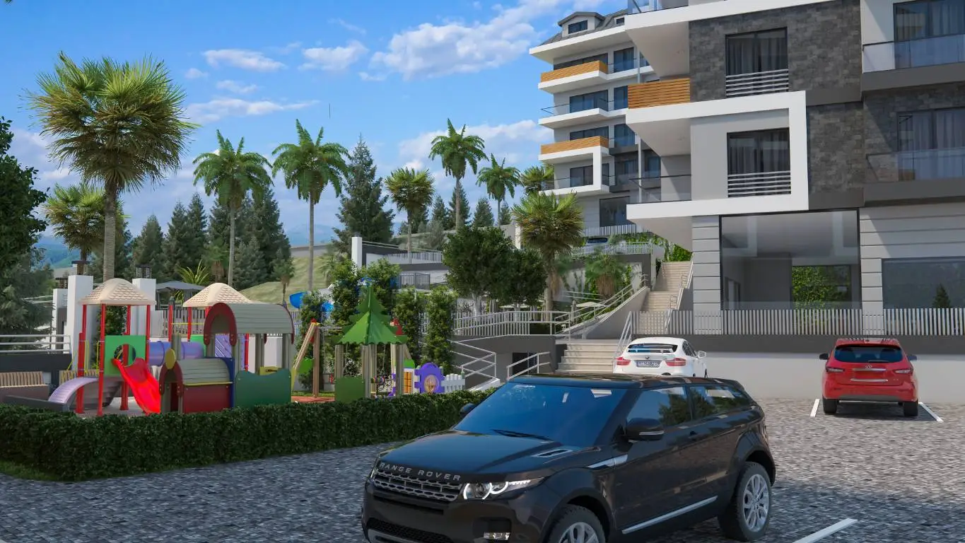 NEW LUXURY PROJECT APARTMENTS WITH SEA AND CASTLE VIEWS IN ALANYA