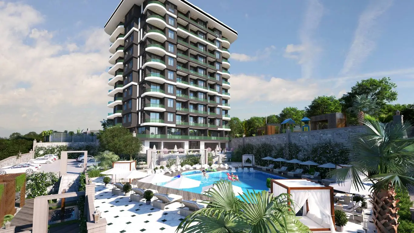 LUXURY PROJECT IN ECOLOGICAL DISTRICT OF ALANYA DEMIRTAS ALANYA