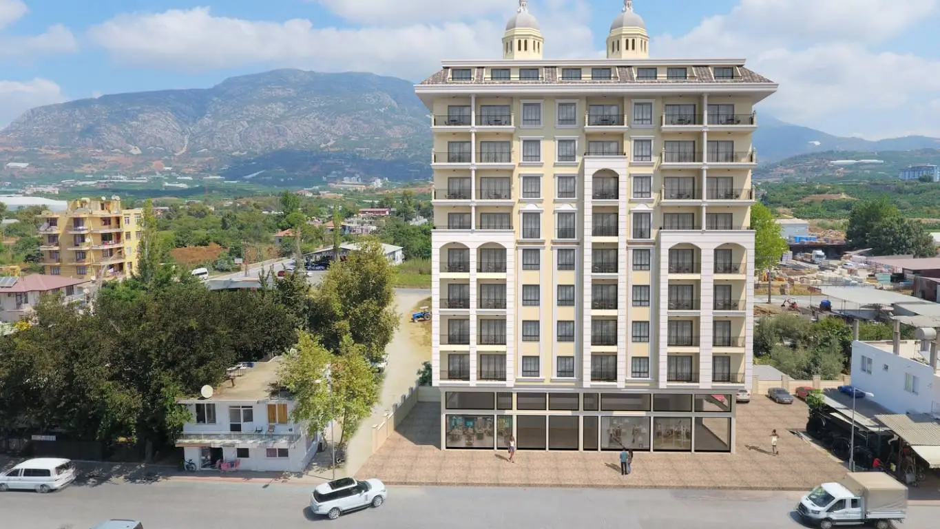 APARTMENTS IN MAHMUTLAR ALANYA IN A NEW PROJECT 550 M FROM THE SEA