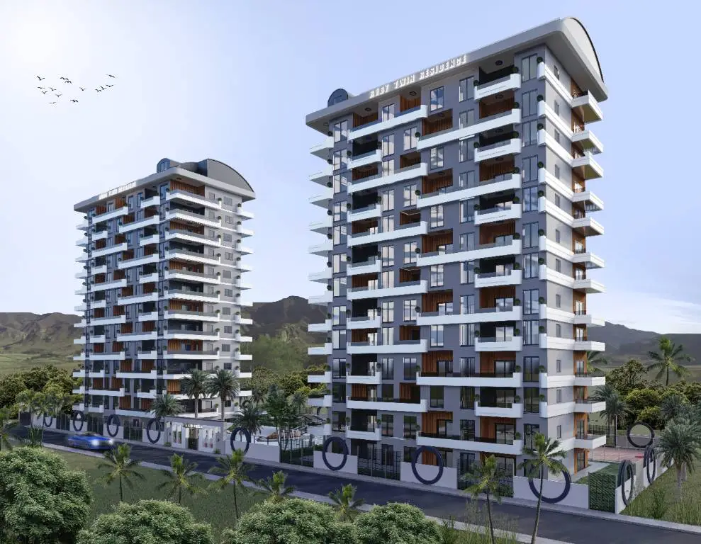 APARTMENTS FOR SALE IN GRAND NEW PROJECT IN MAHMUTLAR ALANYA