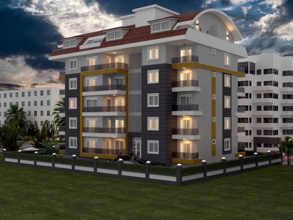 START OF SALES IN A NEW COZY PROJECT IN MAHMUTLAR ALANYA