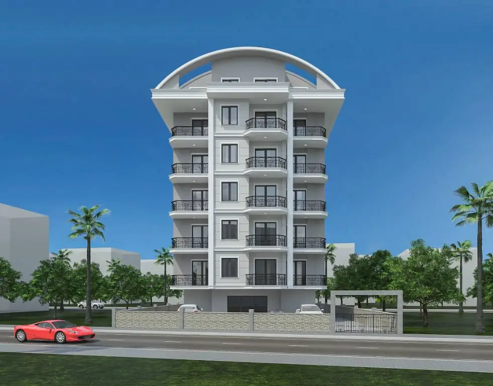 APARTMENTS IN A NEW PROJECT IN MAHMUTLAR ALANYA 400 M FROM THE SEA