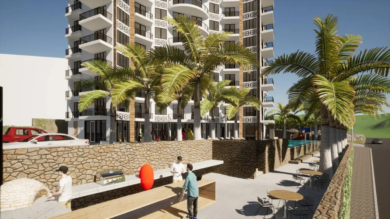 APARTMENTS IN NEW PROJECT WITH SEA VIEW IN MAHMUTLAR ALANYA