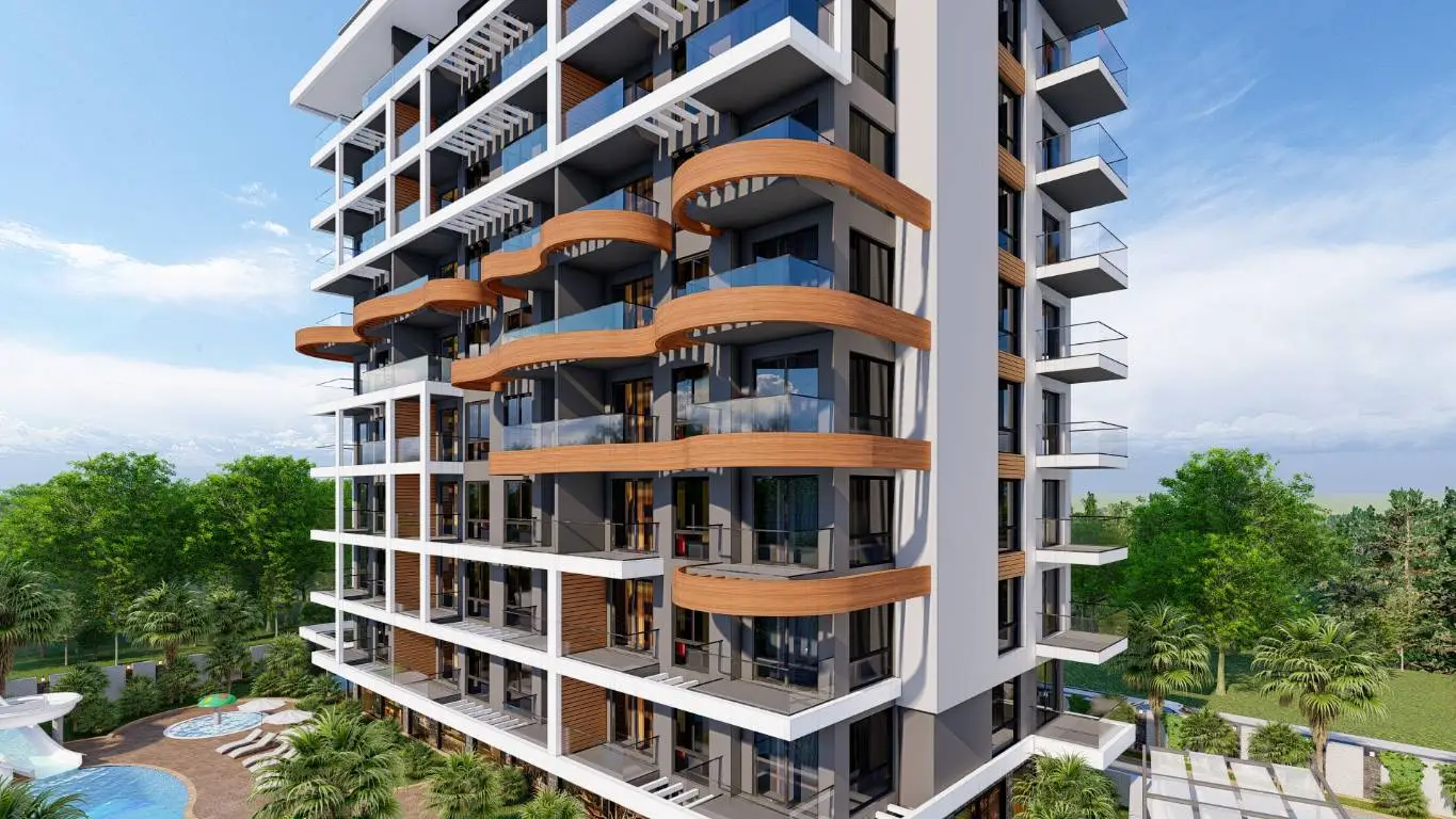 START OF SALES PROJECT APARTMENTS BY THE SEA IN AVSALLAR ALANYA