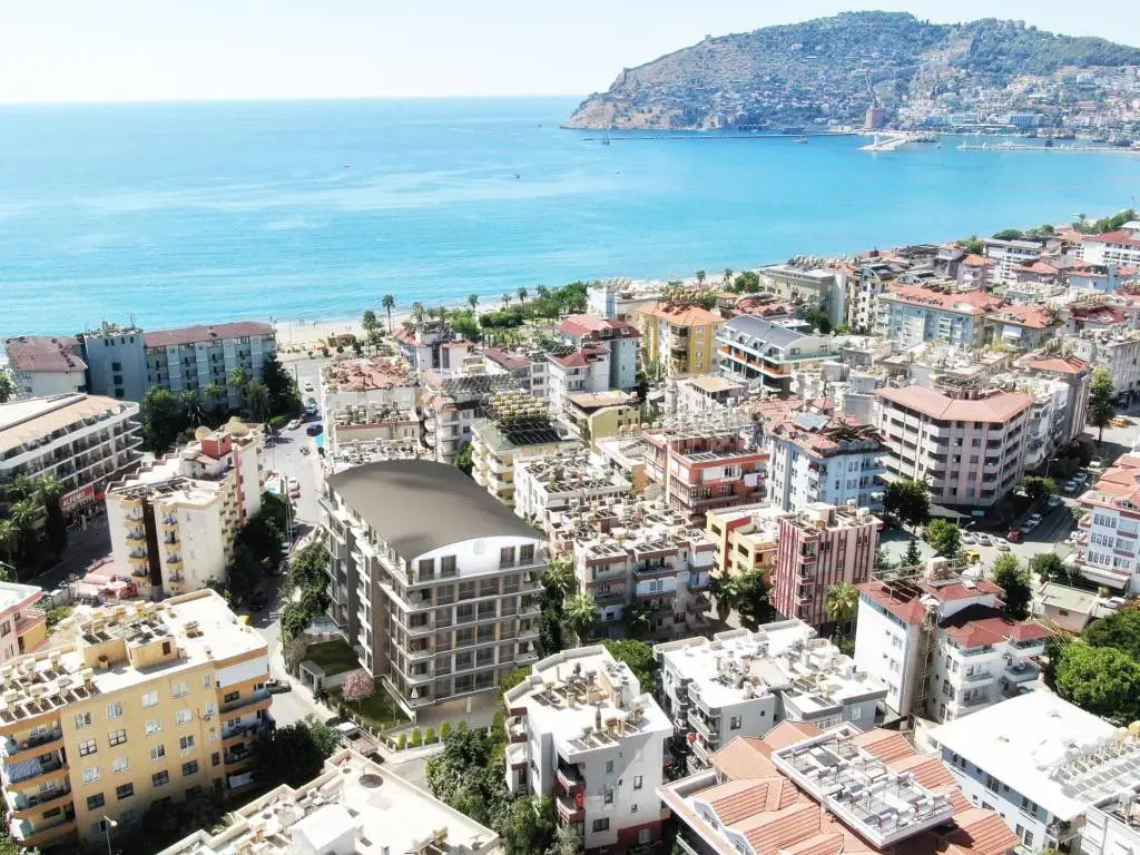 APARTMENTS IN A NEW PROJECT IN ALANYA 150 M FROM THE SEA