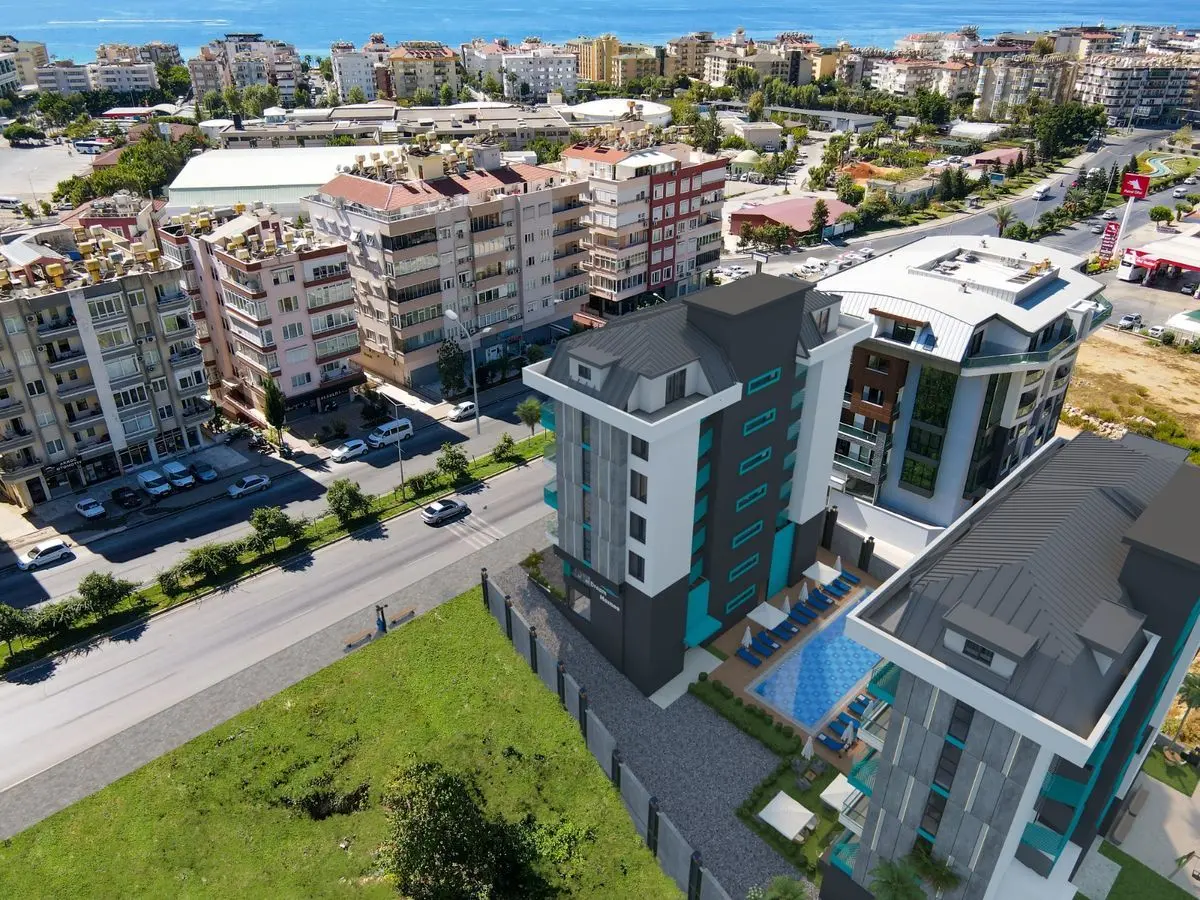 NEW TWO-STAGE PROJECT IN THE CENTER OF ALANYA 500 M TO THE SEA