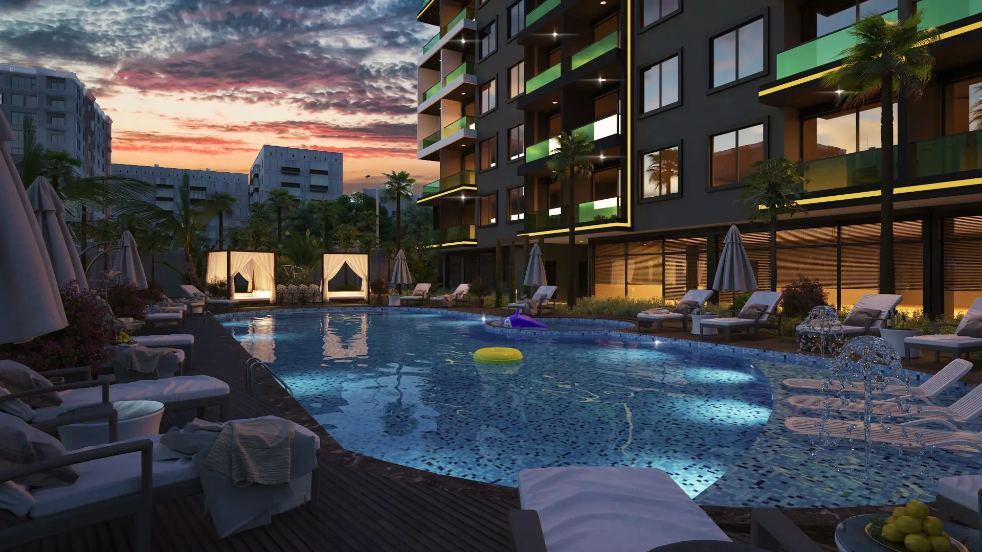 START OF SALES OF A NEW PROJECT 600 M FROM THE SEA IN AVSALLAR ALANYA