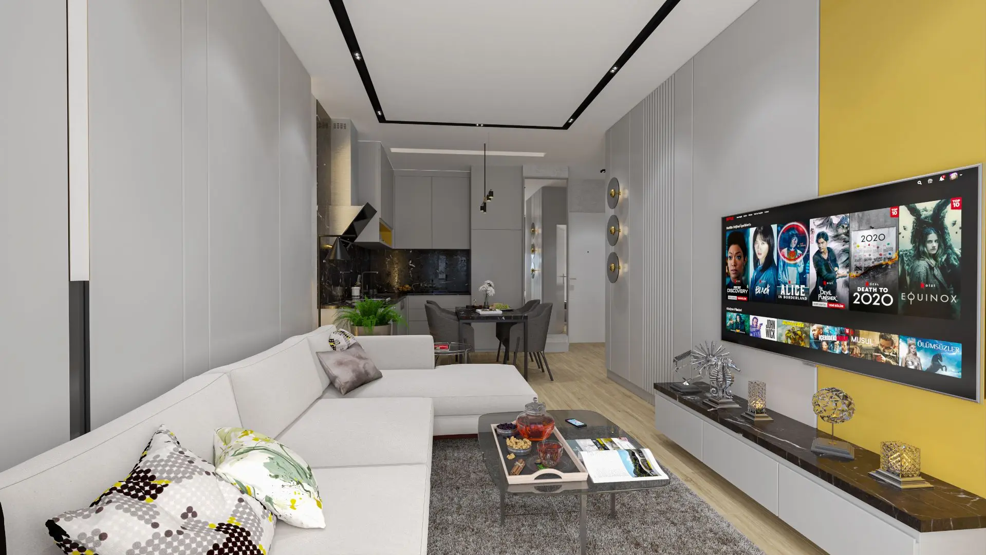 A LUXURIOUS PROJECT TO BE STARTED IN KESTEL, ALANYA