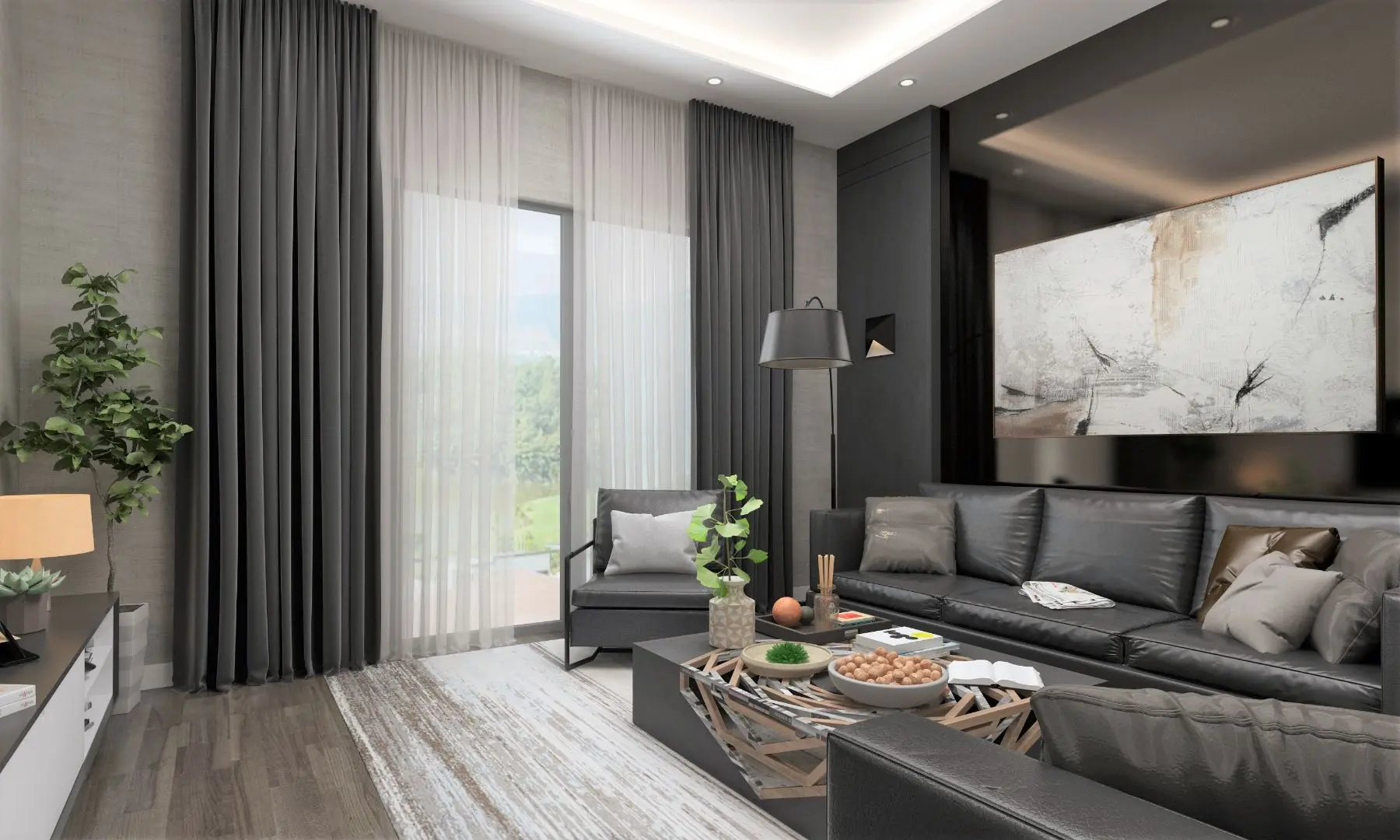 NEW LUXURIOUS PROJECT AREA WITH ALANYA VIEW