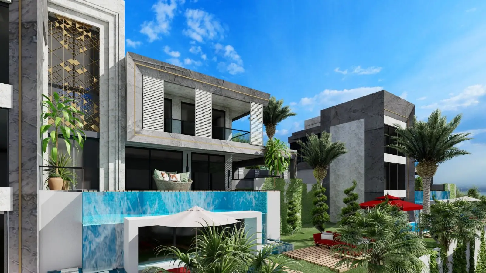 LUXURIOUS NEW VILLA PROJECT WITH SEA VIEW SUITABLE FOR CITIZENSHIP