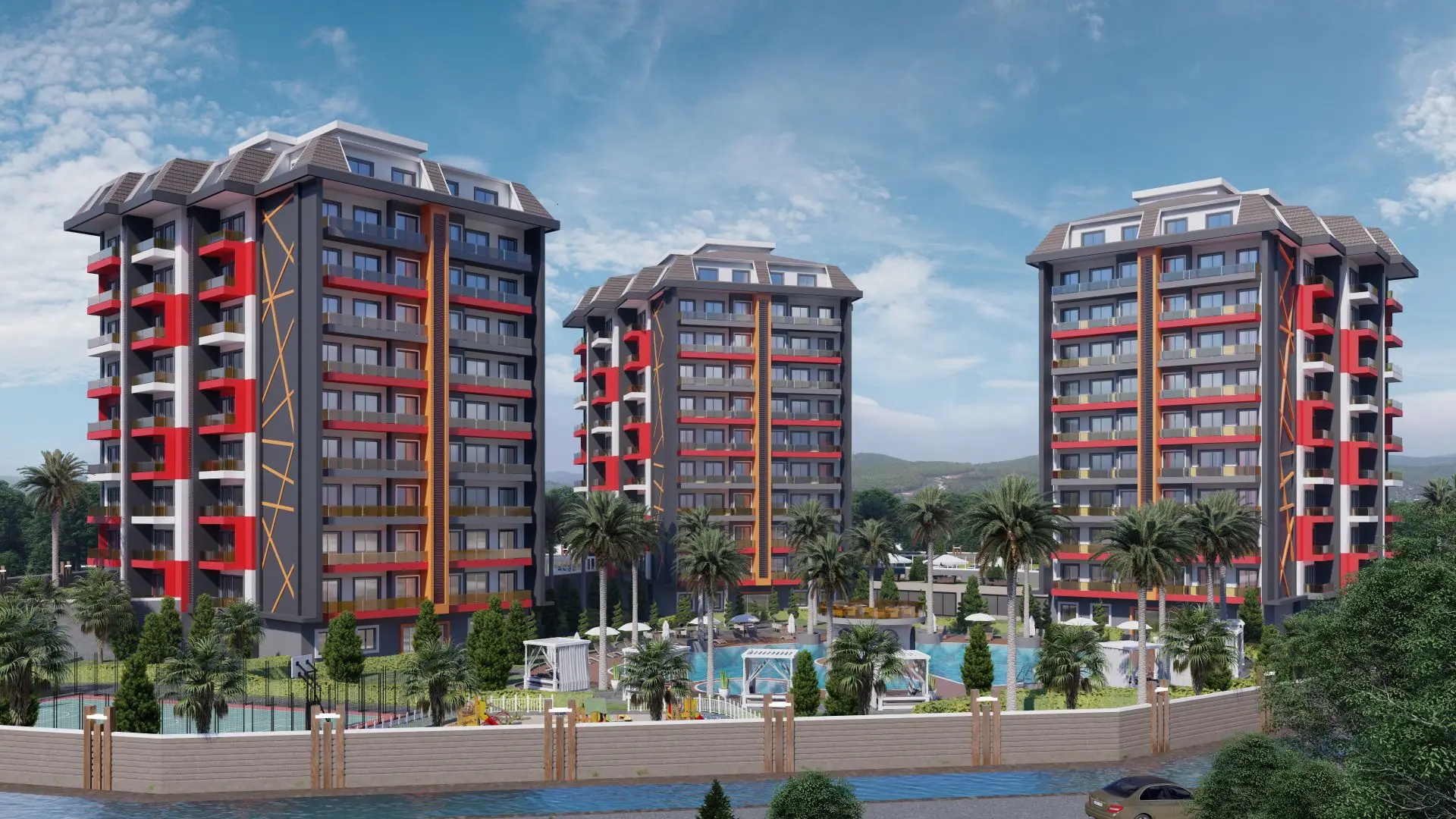 NEW PROJECT CLOSE TO THE CENTER AND THE BEACH IN AVSALLAR