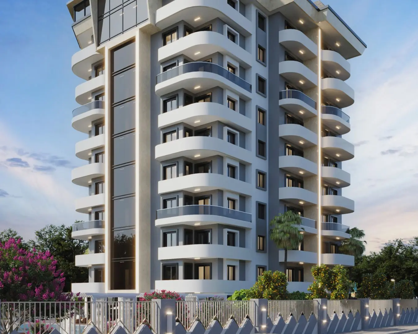 ALANYA AVSALLAR IS IN A NEW LUXURIOUS PROJECT