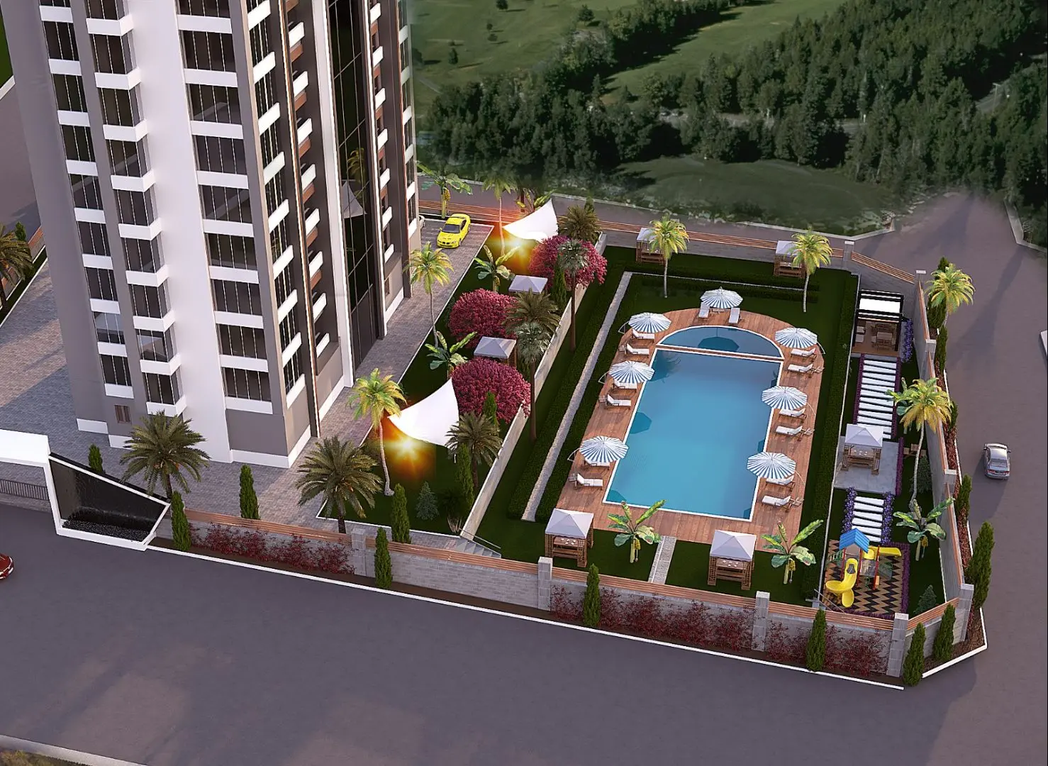 NEW PROJECT LARGE FLATS IN MERSIN
