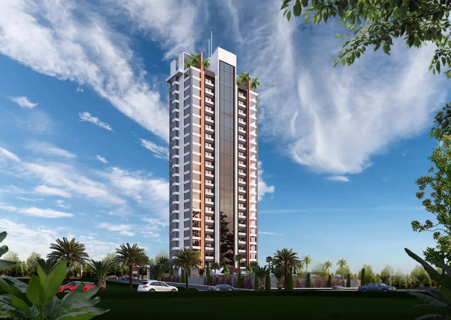 NEW PROJECT LARGE FLATS IN MERSIN