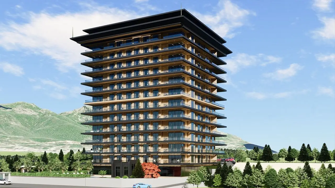 LUXURIOUS PROJECT NEAR THE SEA IN CENTER OF ALANYA