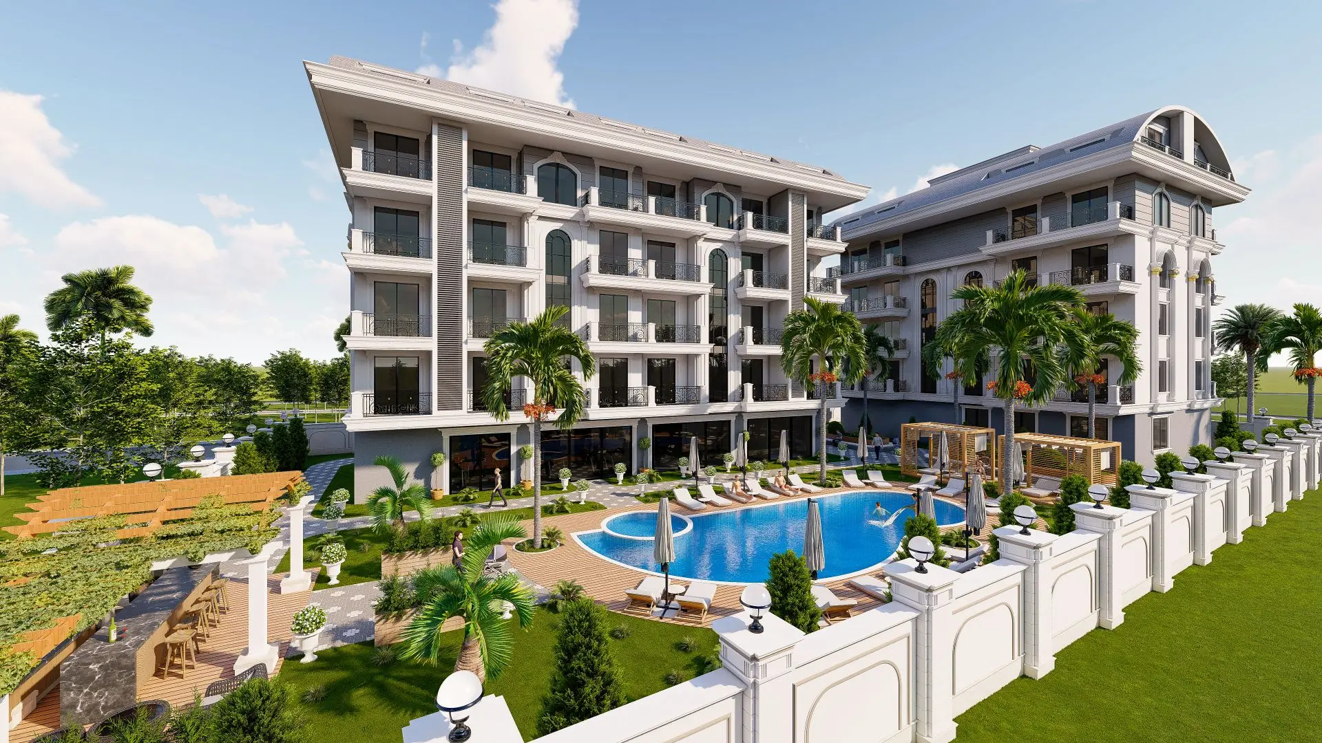 ACTIVE COMPLEX NEW PROJECT IN ALANYA OBA