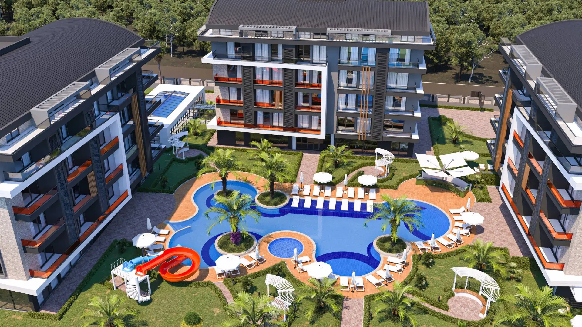 NEW PROJECT AREA IN ALANYA OBA