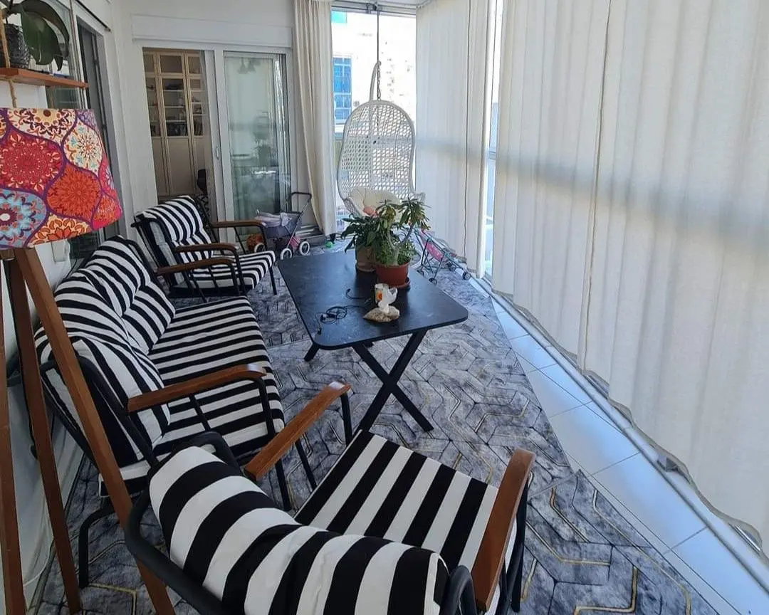 2+1 FURNISHED FLAT 100 METERS FROM THE SEA IN MAHMUTLAR