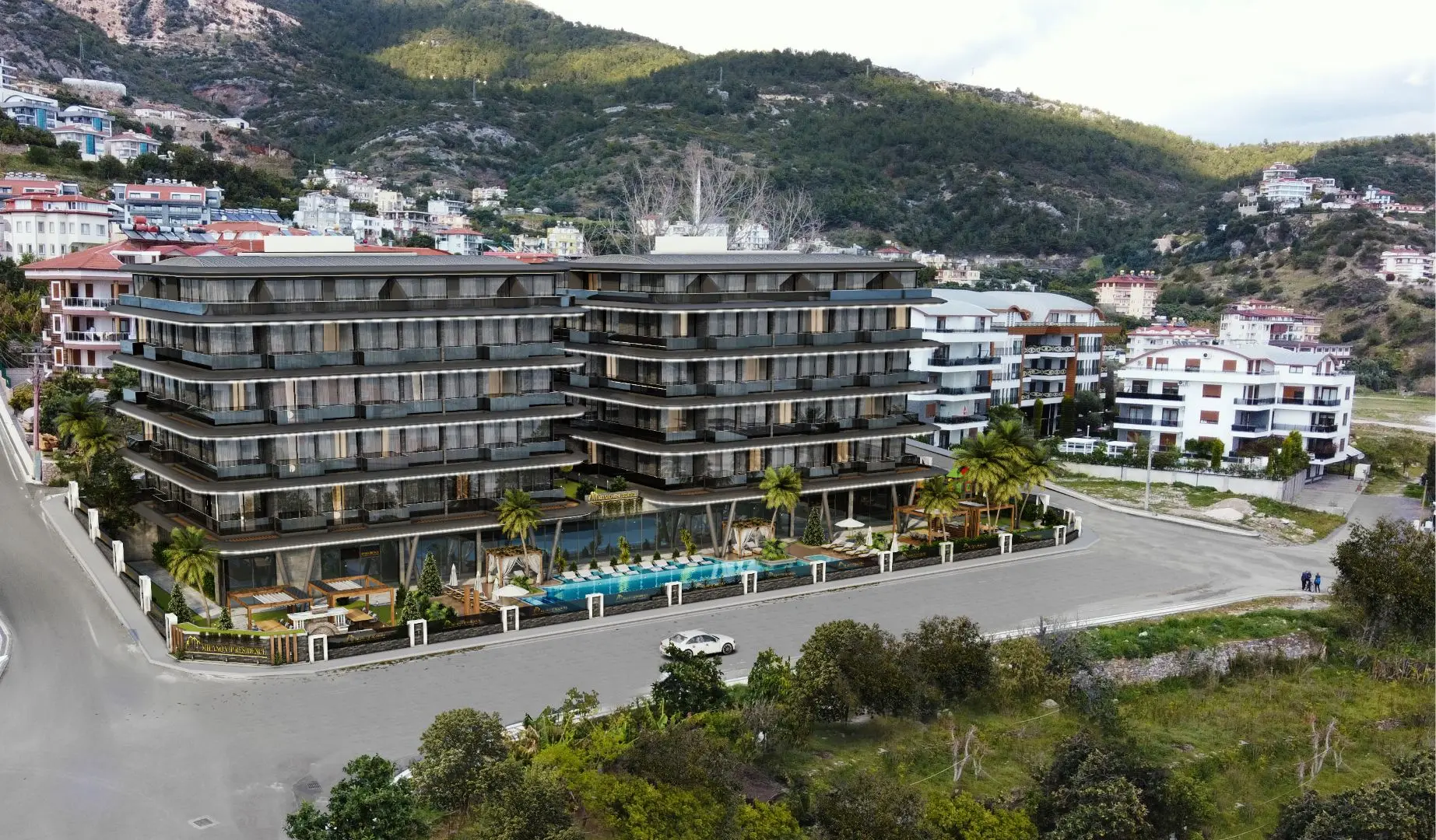 FULL ACTIVITY LUXURIOUS NEW PROJECT IN ALANYA CENTER