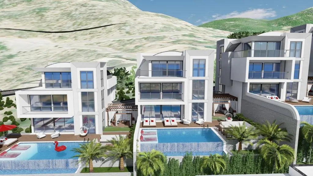 VILLAS WITH AMAZING ALANYA VIEW IN ALANYA
