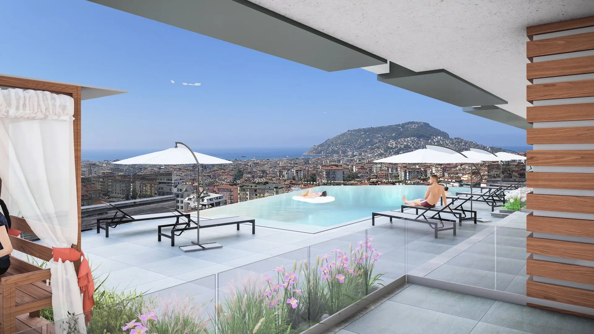 NEW PROJECT IN ALANYA - STUNNING CASTLE VIEW