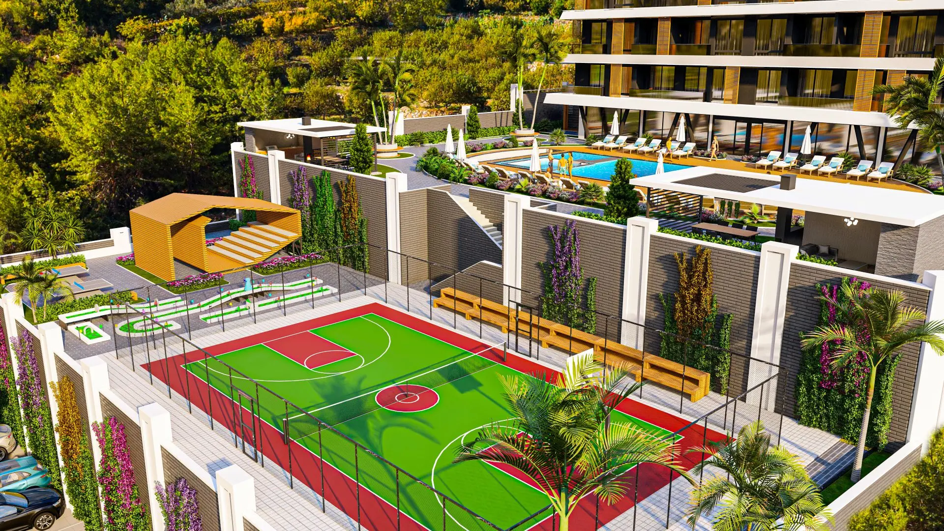 LUXURIOUS HOUSING PROJECT IN DEMİRTAŞ
