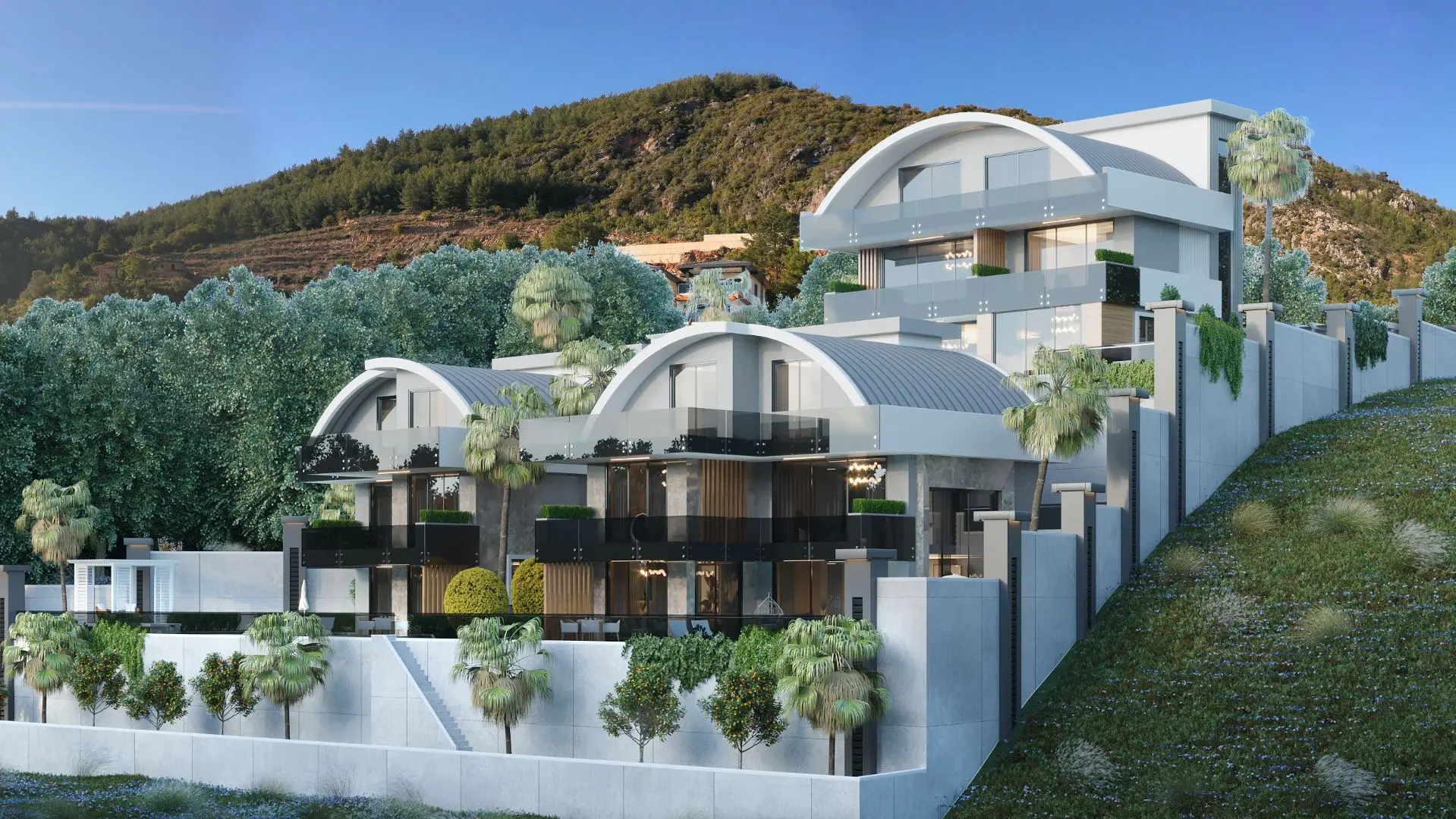 LUXURIOUS VILLA PROJECT WITH MAGNIFICENT VIEW IN ALANYA
