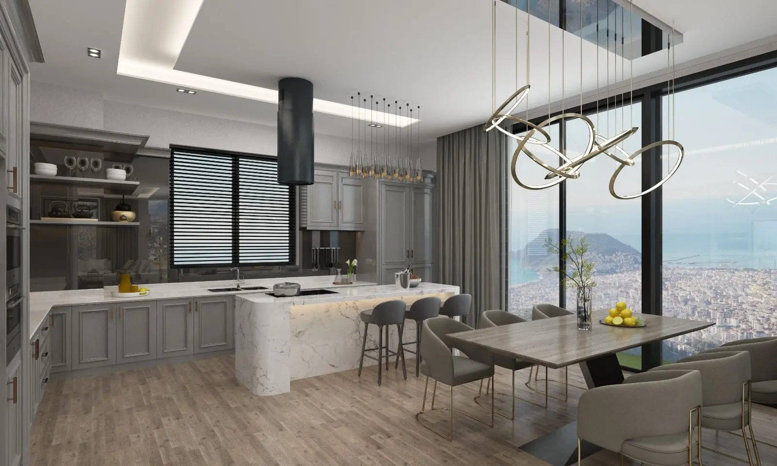 LUXURIOUS VILLA PROJECT WITH MAGNIFICENT VIEW IN ALANYA