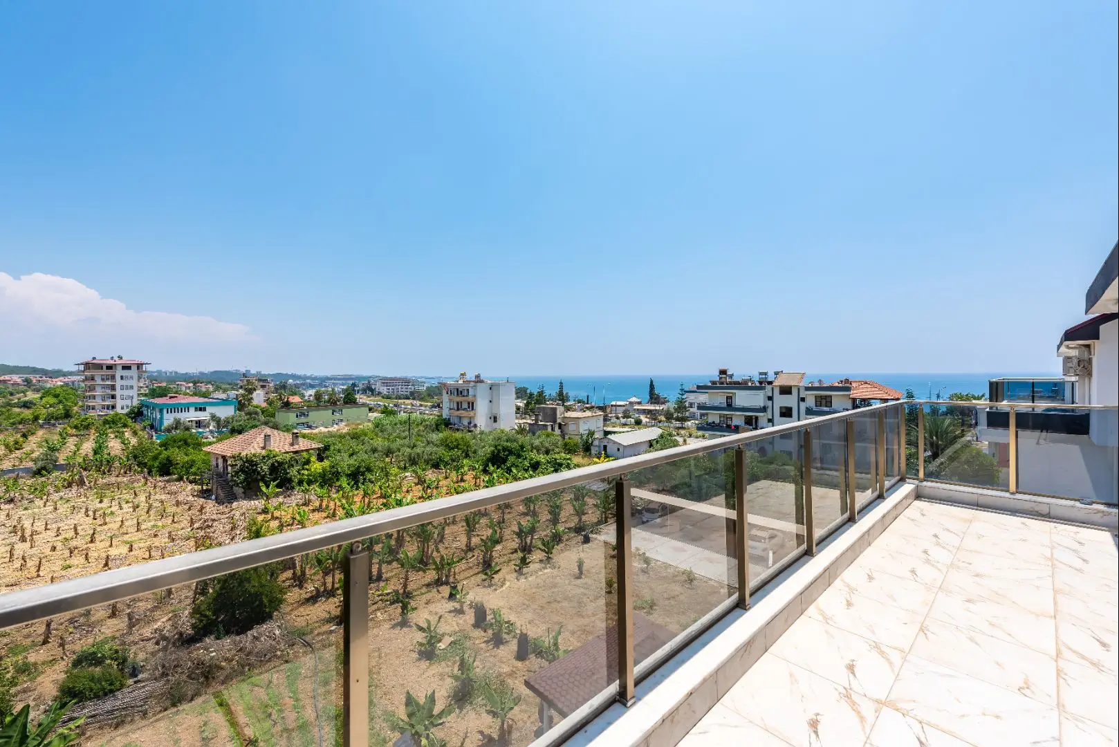 2+1 DUPLEX FLAT WITH SEA VIEW IN AVSALLAR - SEA ONLY 300 M