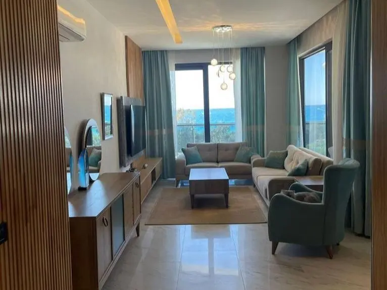 PERFECT 2+1 FLAT WITH SEA VIEW IN KARGICAK