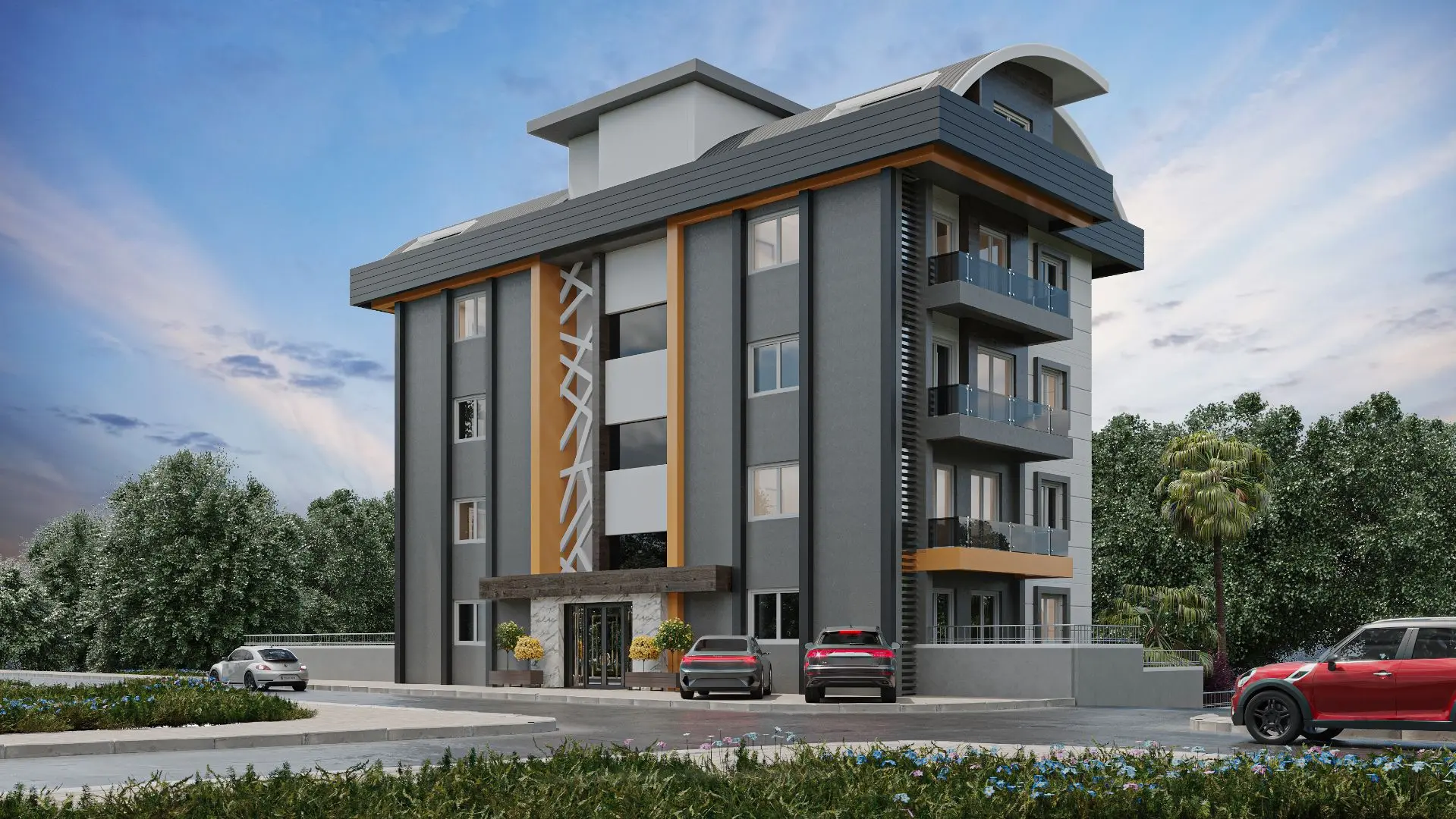 NEW HOUSING PROJECT IN AVSALLAR REGION OF ALANYA
