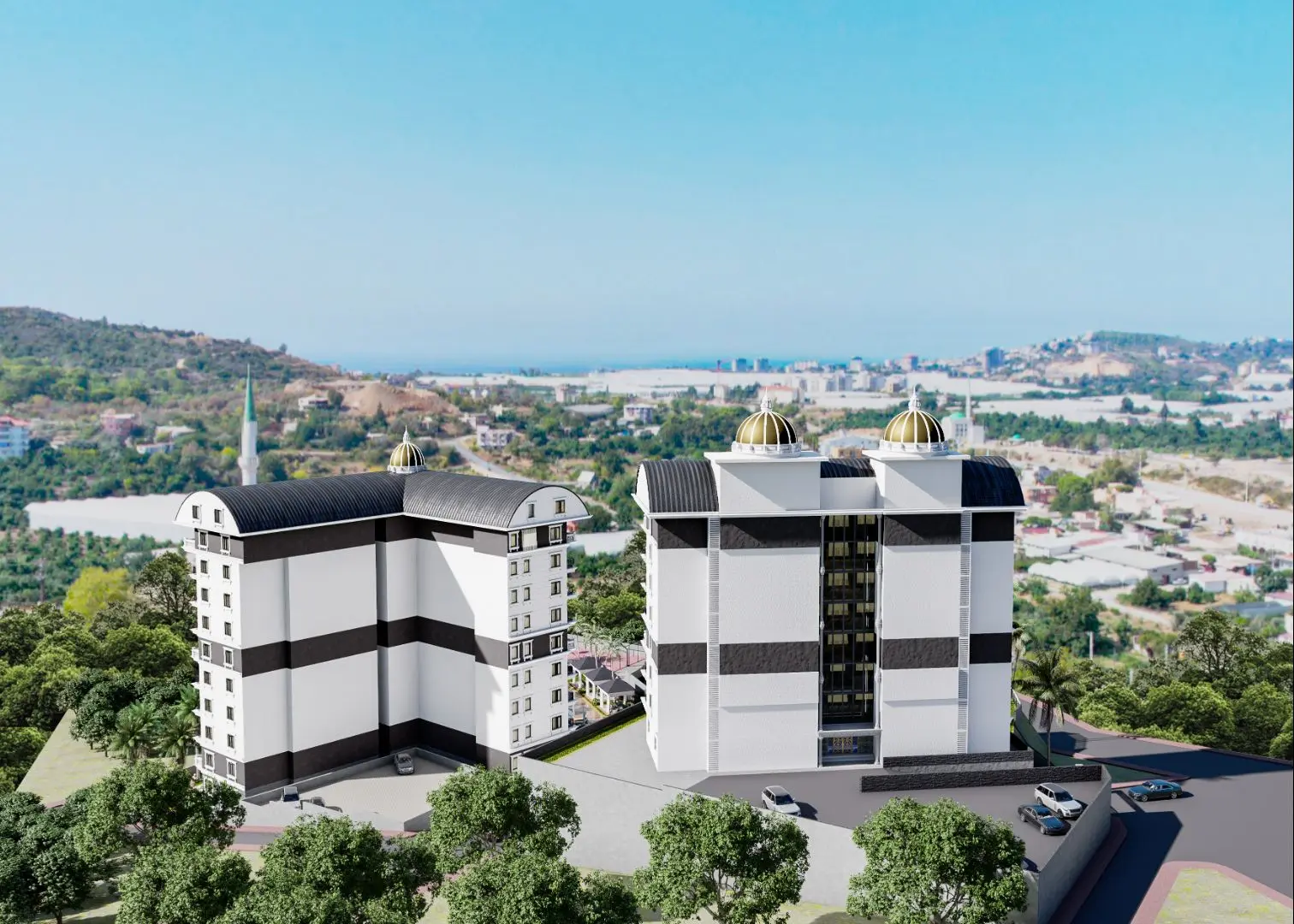 NEW LARGE COMPLEX PROJECT IN DEMİRTAŞ LOCATION