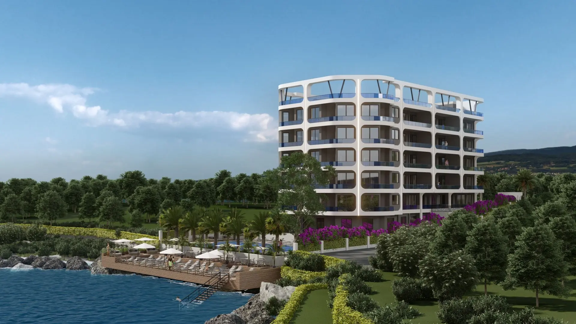 NEW HOUSING PROJECT WITH FULL SEA VIEW IN MERSIN