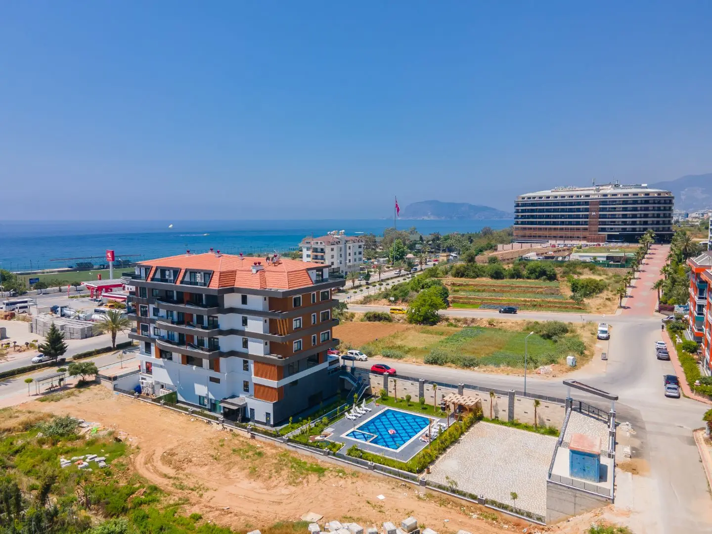 2+1 FLAT IN KESTEL, ALANYA, ONLY 100M FROM THE SEA