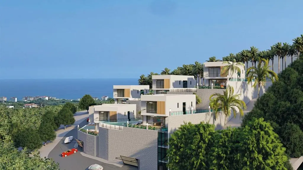 NEW VILLA PROJECT WITH EXCELLENT VIEW IN AVSALLAR