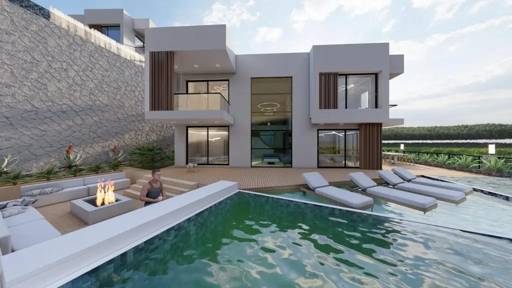 NEW VILLA PROJECT WITH EXCELLENT VIEW IN AVSALLAR