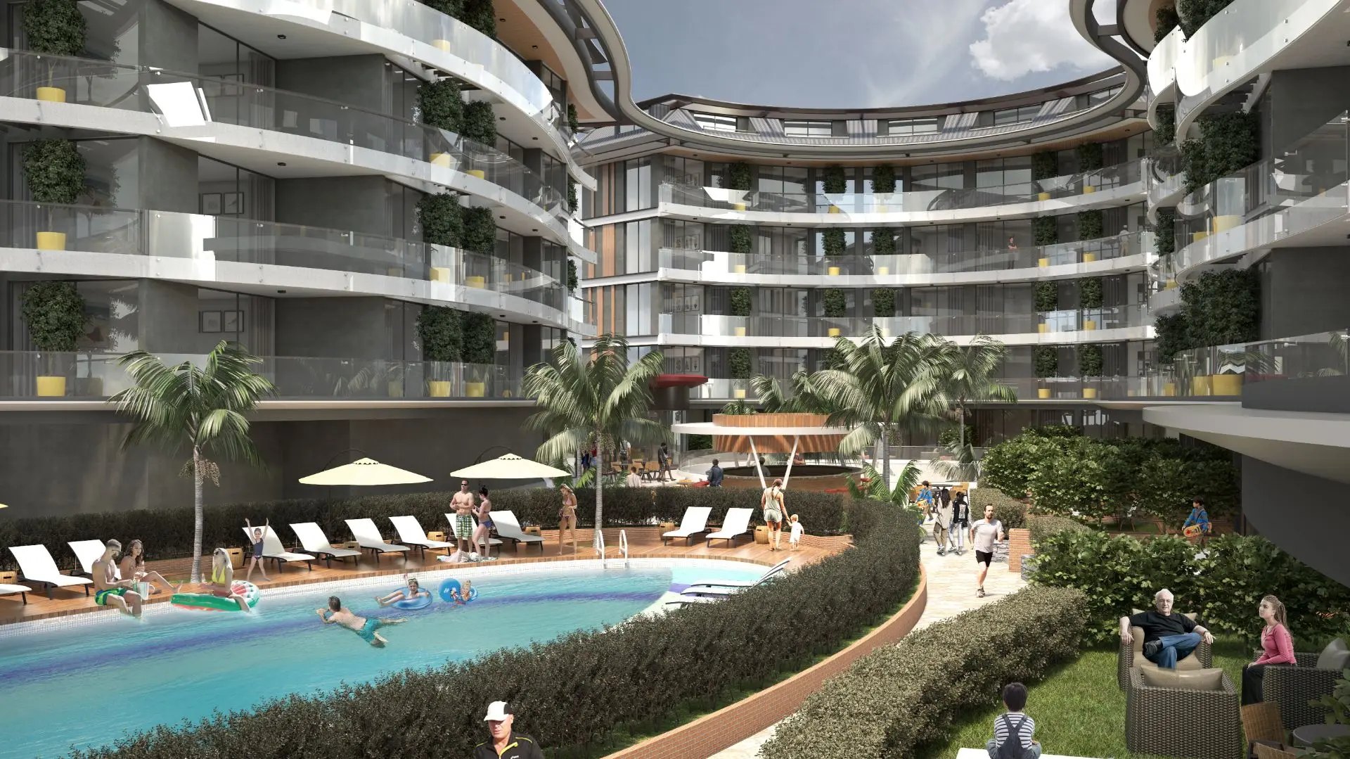 NEW LARGE COMPLEX PROJECT IN ALANYA OBA