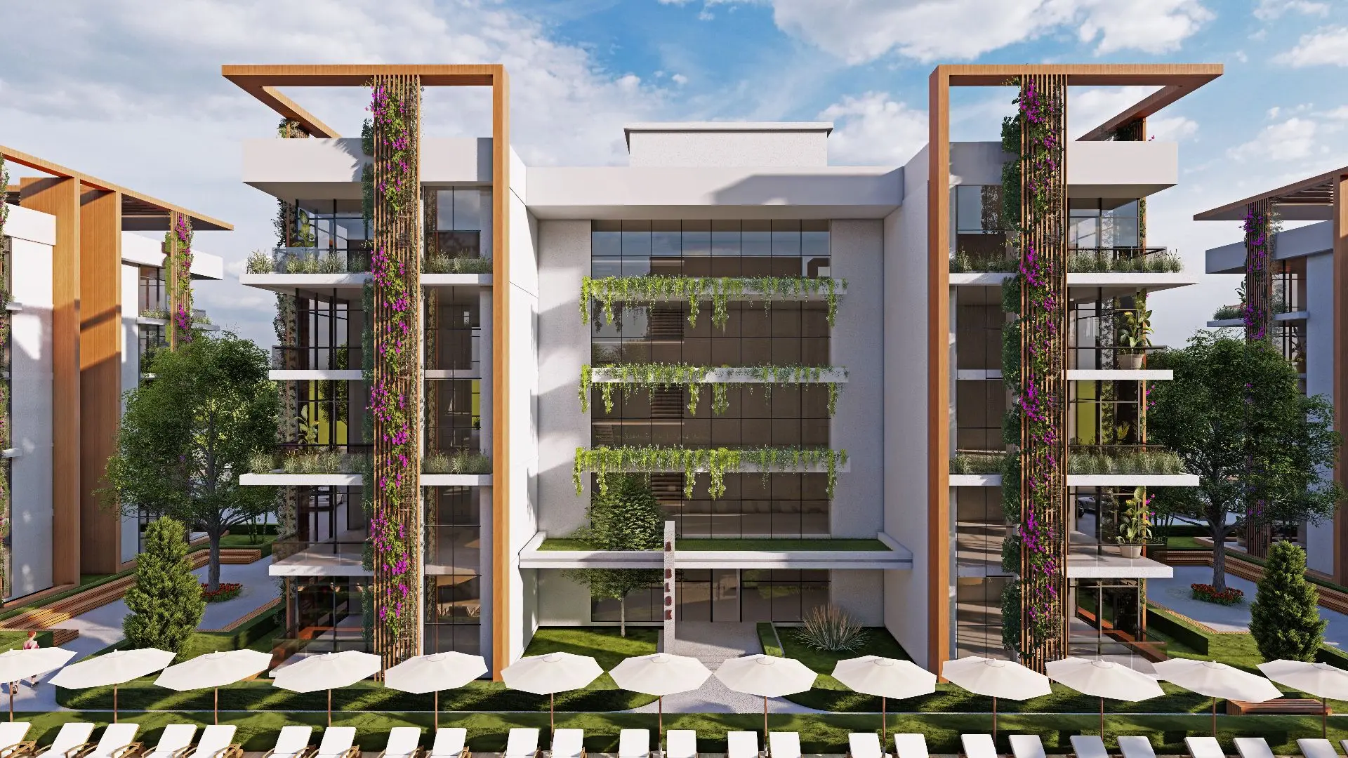 LARGE COMPLEX PROJECT CLOSE TO THE AIRPORT IN ANTALYA