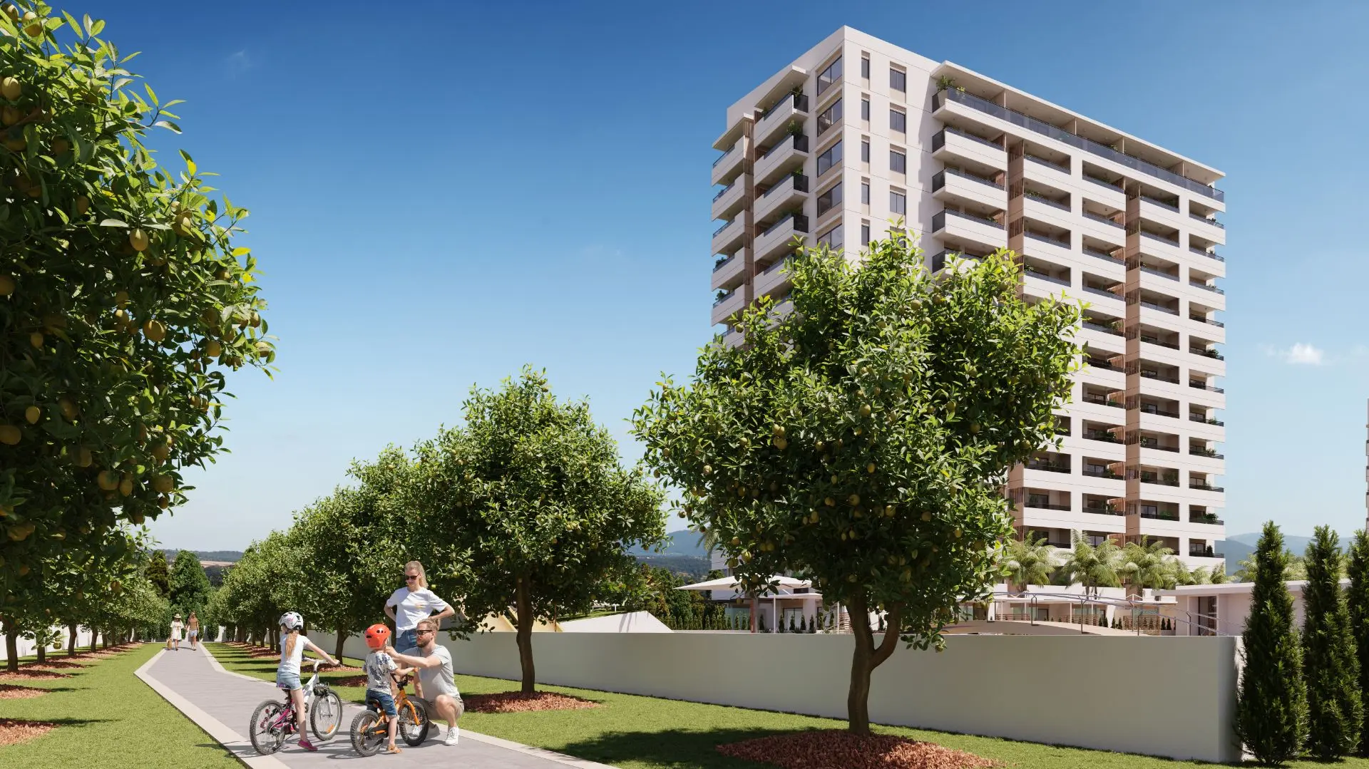 PERFECT HOUSING PROJECT IN MERSIN - SEA VIEW AND FULL ACTIVITY