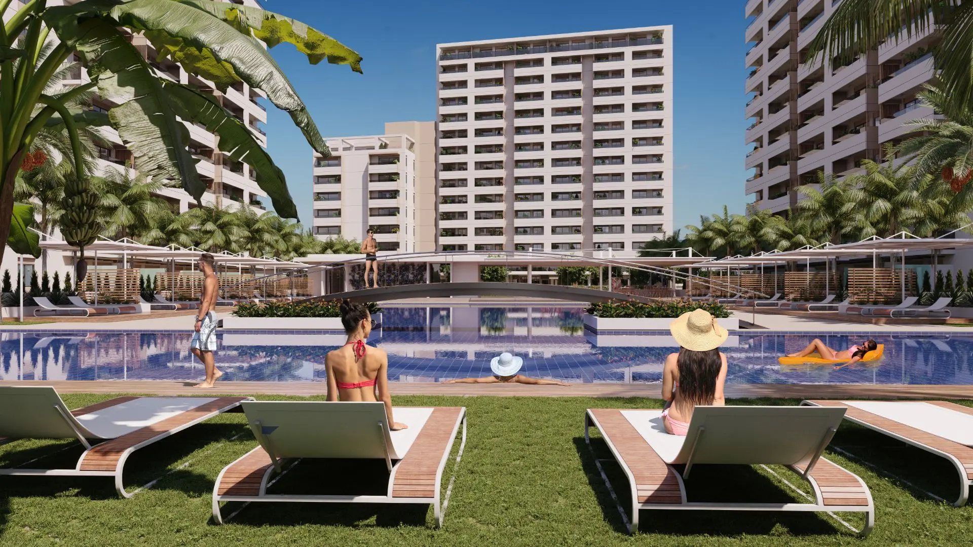 PERFECT HOUSING PROJECT IN MERSIN - SEA VIEW AND FULL ACTIVITY