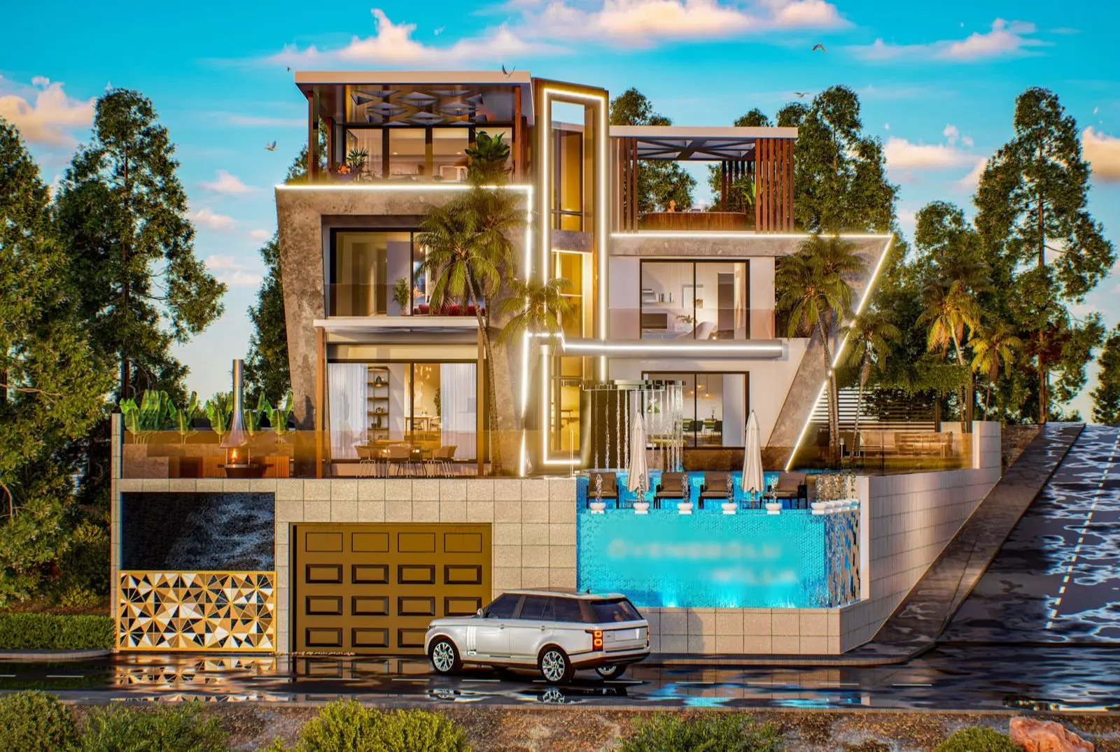 ULTRA LUXURIOUS VILLA PROJECT WITH UNIQUE VIEW IN KARGICAK