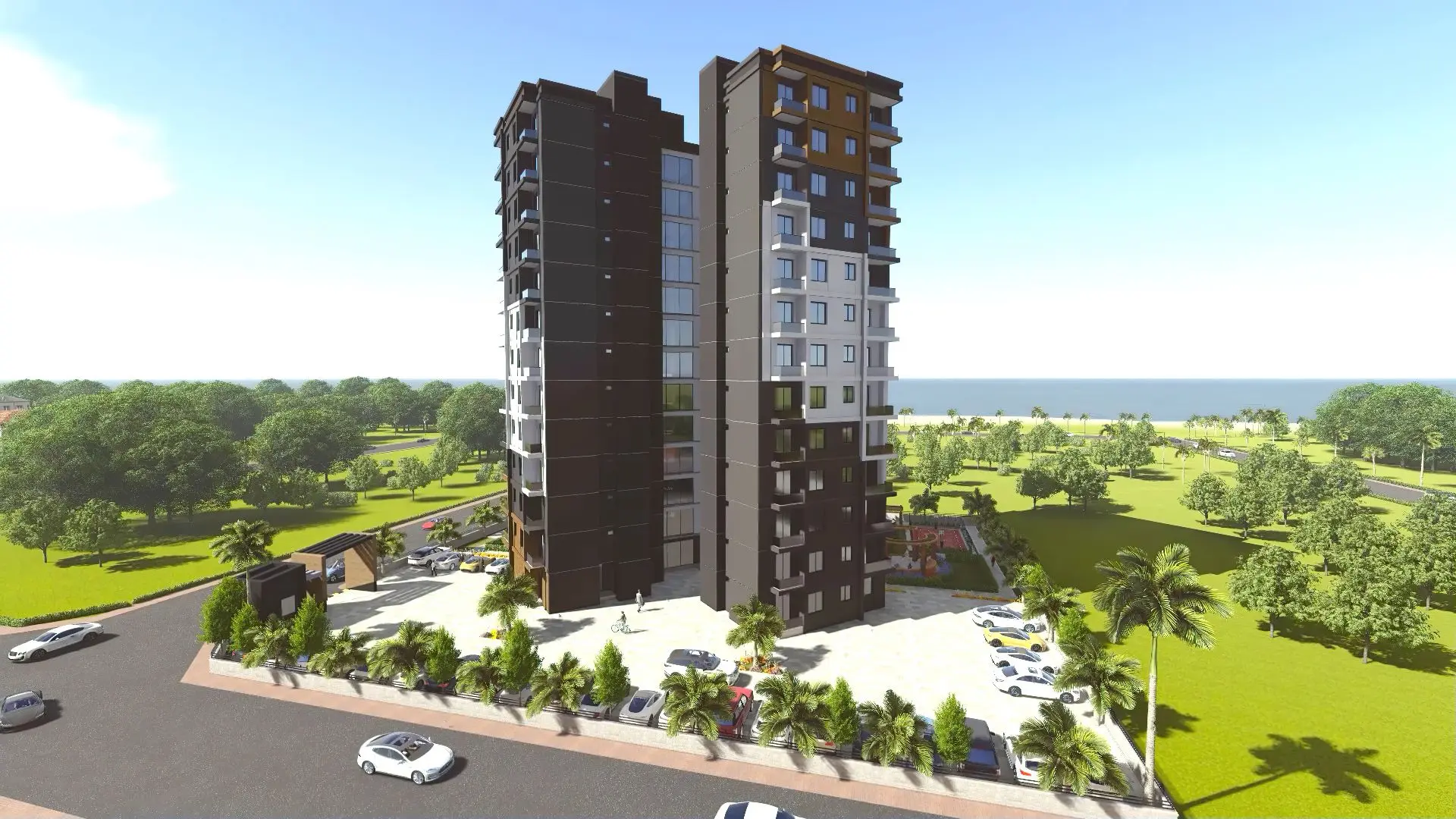 NEW, FULL ACTIVITY HOUSING PROJECT IN MERSIN