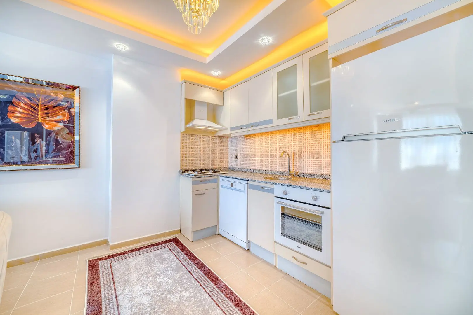 LUXURIOUS FURNISHED SPACIOUS 1+1 FLAT IN DEMİRTAŞ