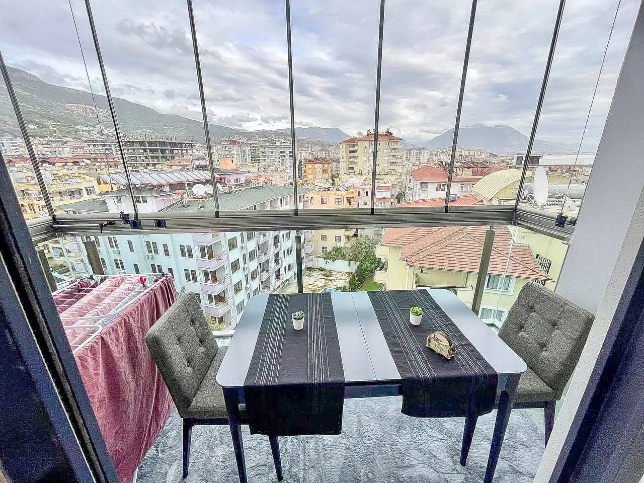 FULLY FURNISHED 2+1 FLAT IN ALANYA CENTER