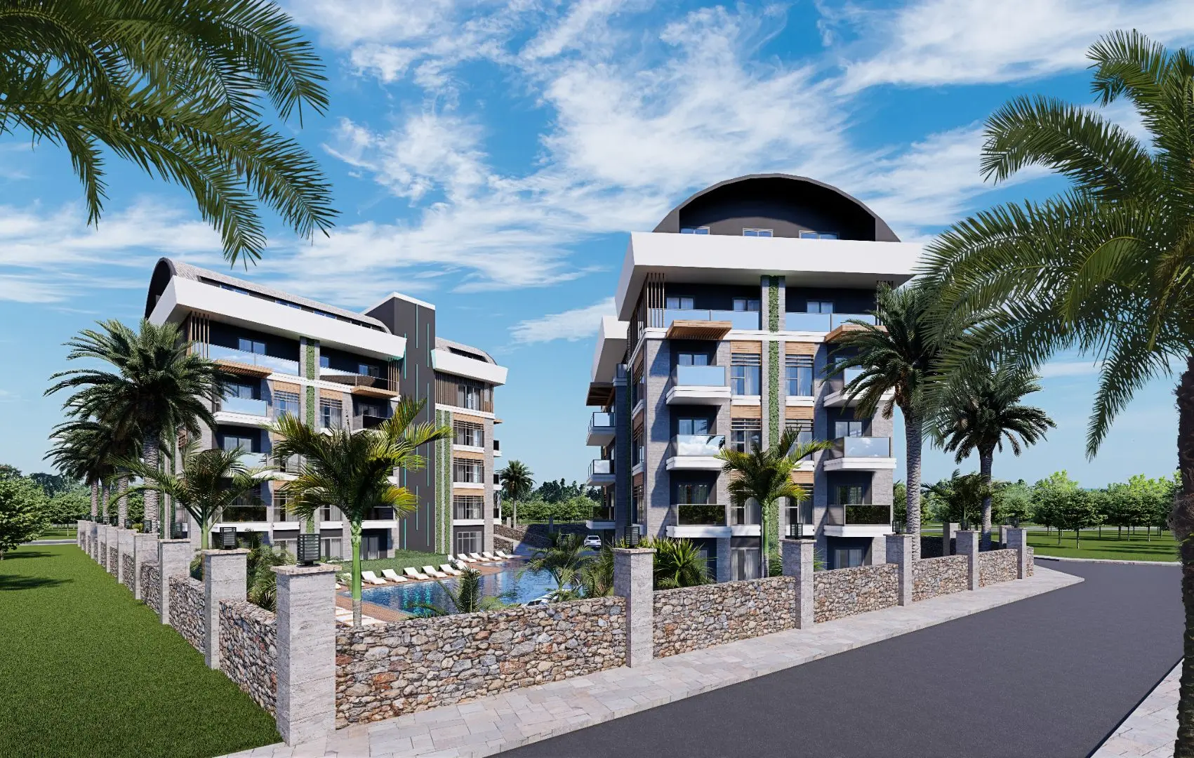 NEW HOUSING PROJECT IN OBA, THE FAVORITE REGION OF ALANYA