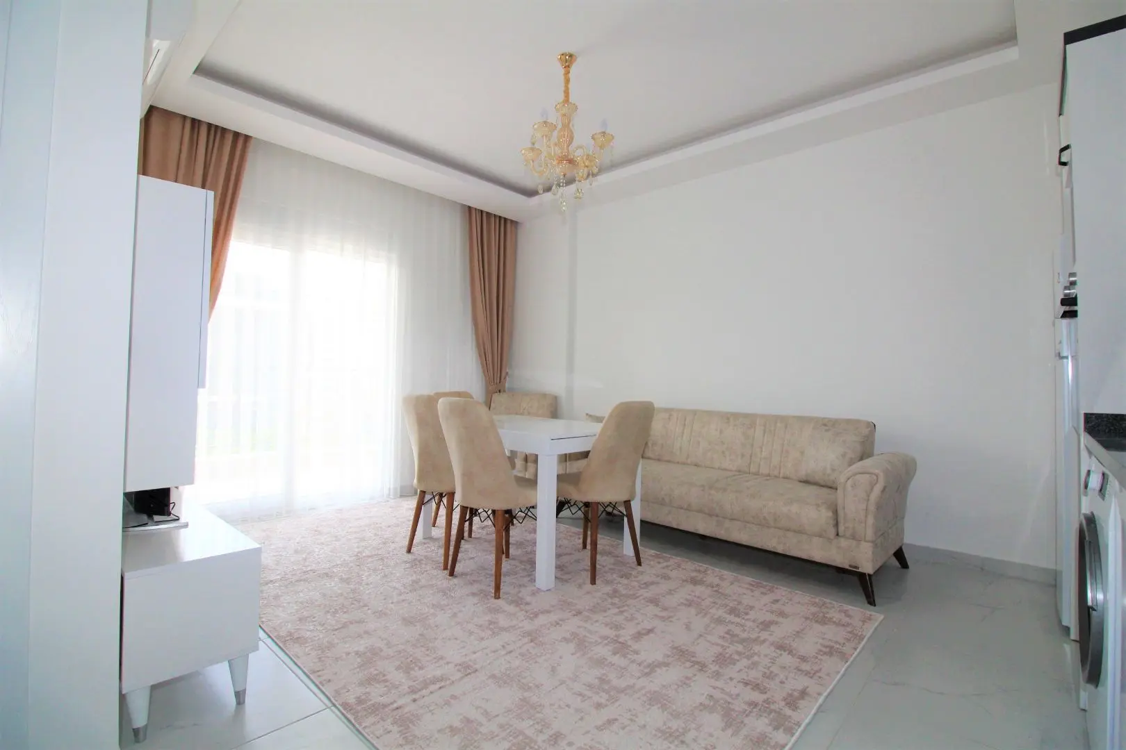 NEW AND FURNISHED 1+1 FLAT FOR RENT IN KARGICAK, ALANYA